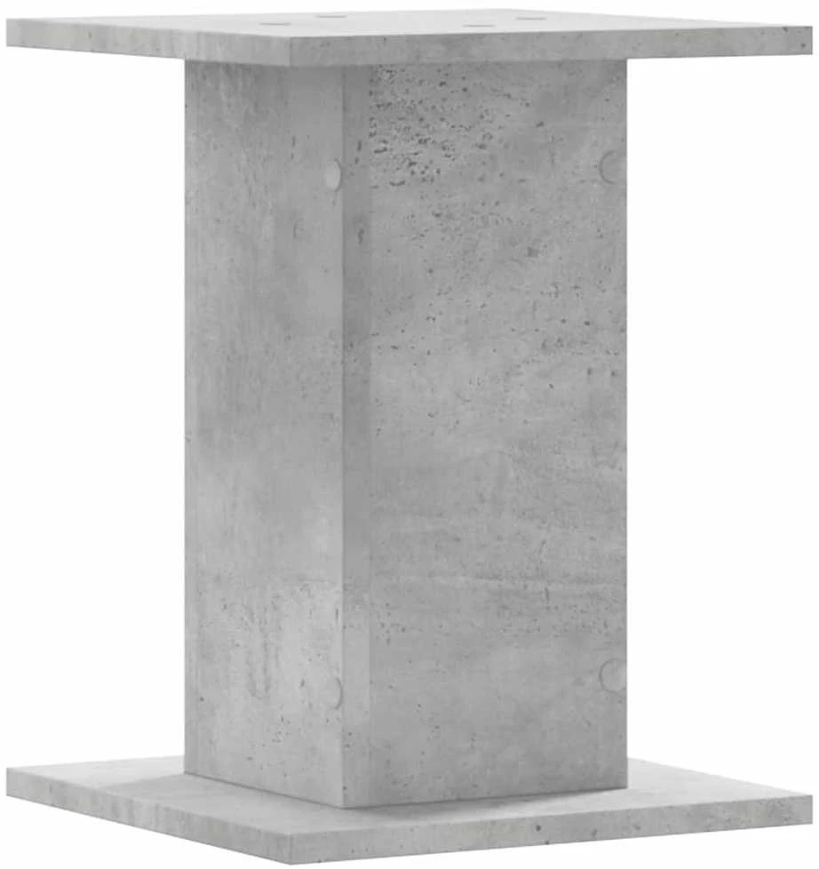 Stovai augalams, 2vnt., betono, 30x30x40cm, apdirbta mediena