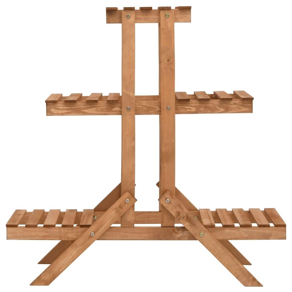 Stovas augalams, 83x25x83cm, eglės mediena