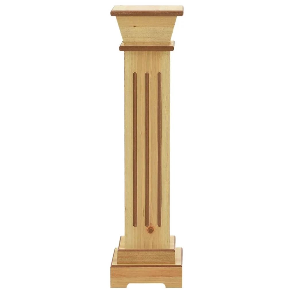 Stovas augalams-stačiakampė kolona, medienos, 17x17x66cm, MDF