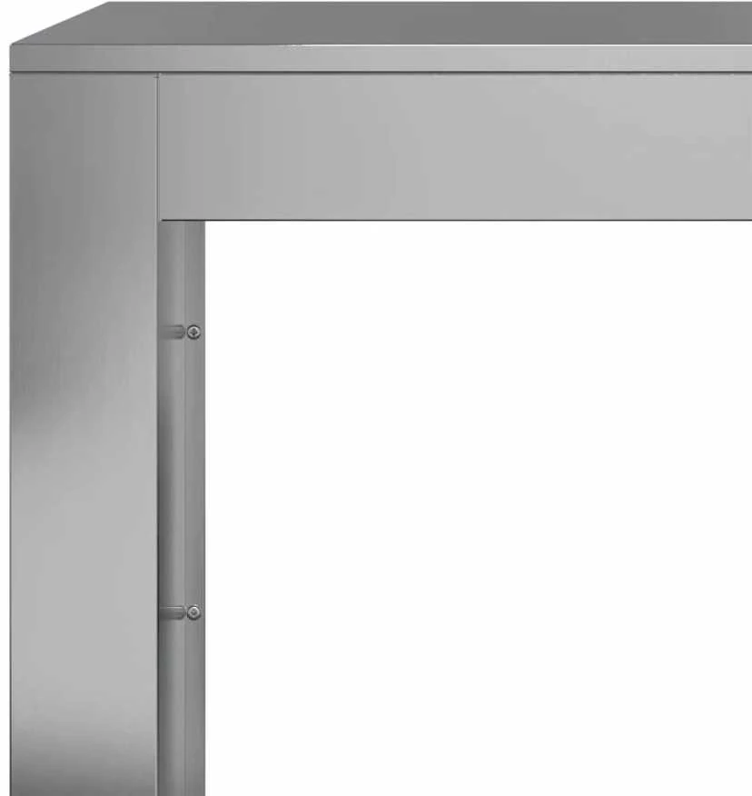Stovas malkoms, 60x40x100cm, galvanizuotas plienas