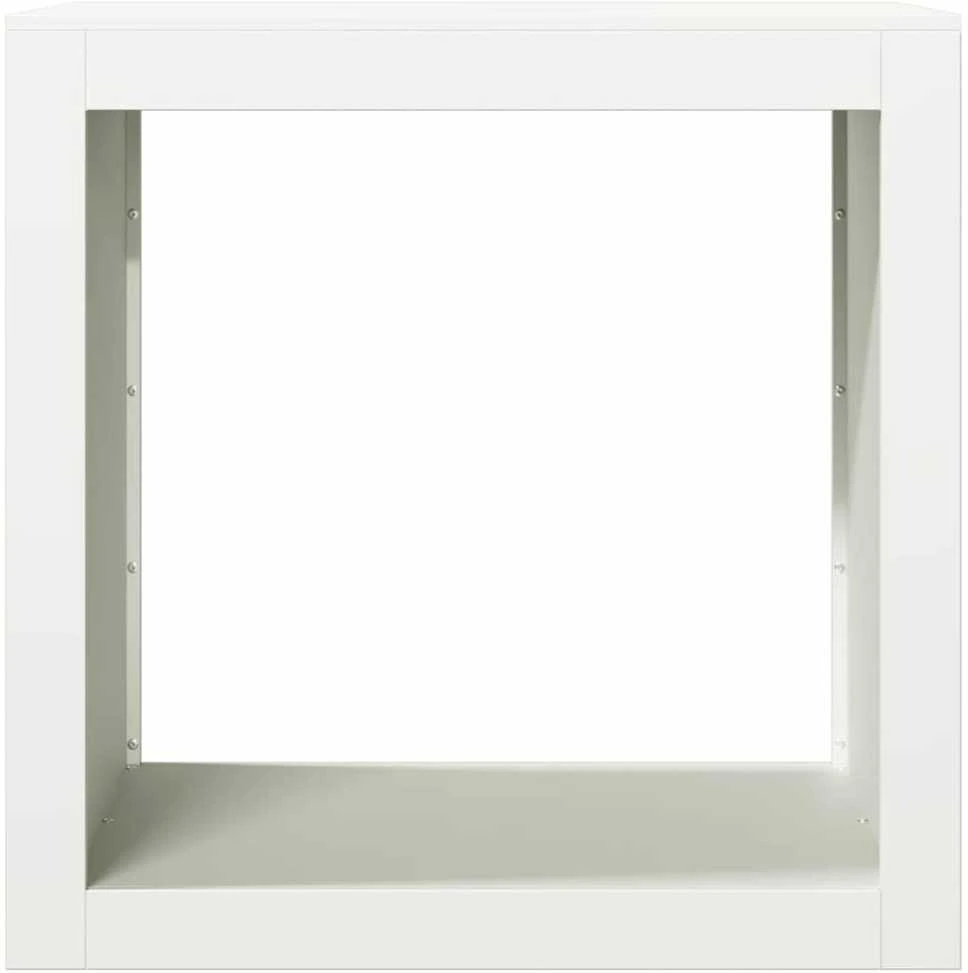 Stovas malkoms, baltos spalvos, 60x40x60cm, plienas