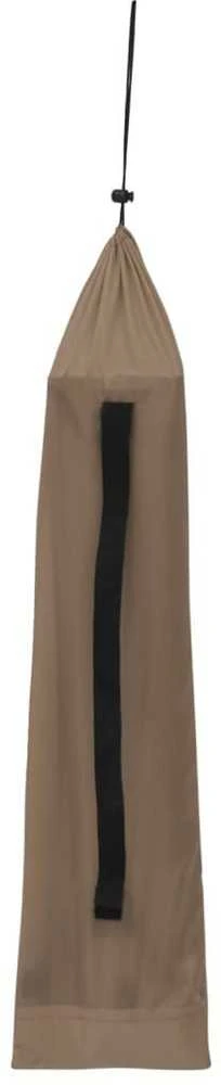 Stovyklavimo gultas, taupe, 180x60x19cm, audinys ir plienas