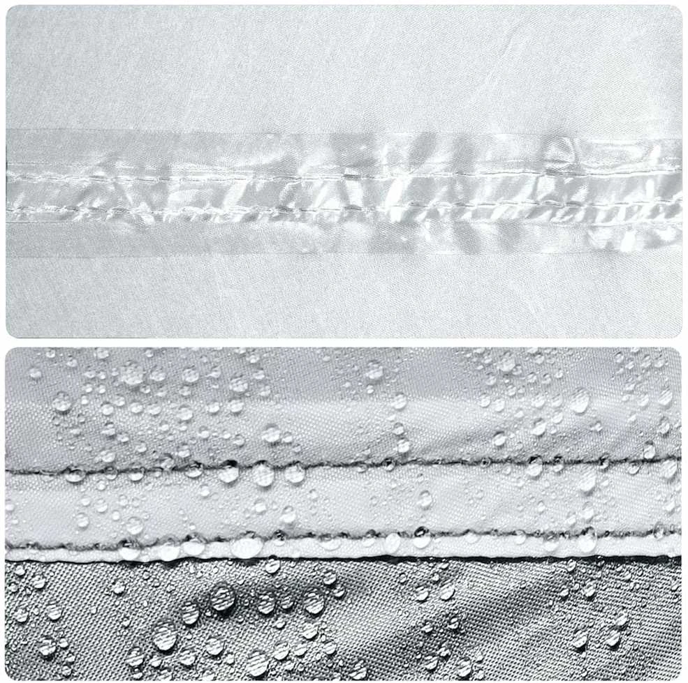 Stovyklavimo palapinė, balta, dvivietė, tamsinantis audinys