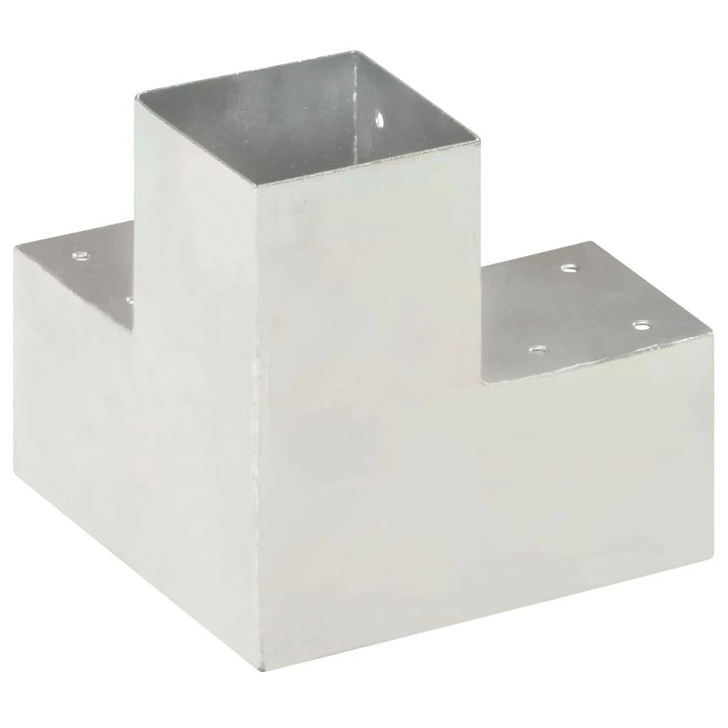 Stulpo sujungimas, 91x91mm, galvanizuotas metalas, Y formos