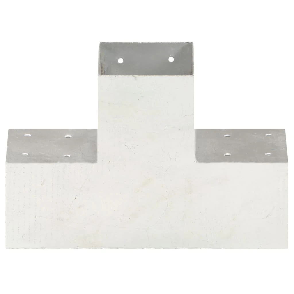 Stulpų sujungimai, 4vnt., 101x101mm, metalas, X formos