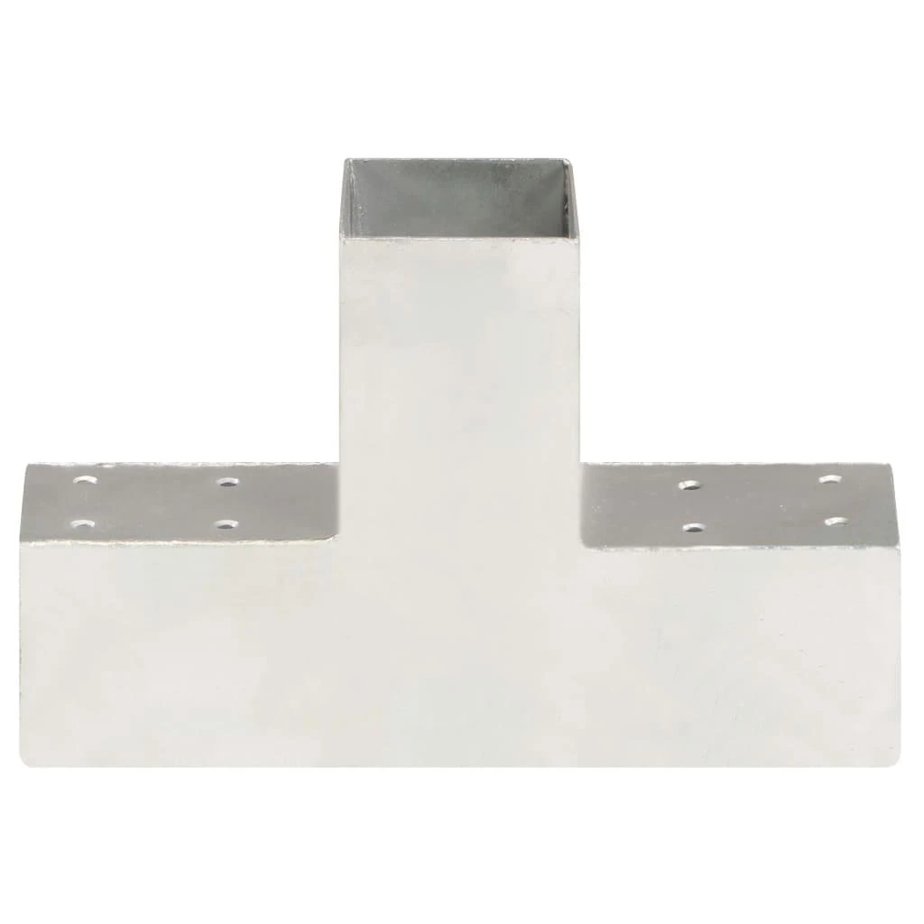 Stulpų sujungimai, 4vnt., 71x71mm, metalas, T formos