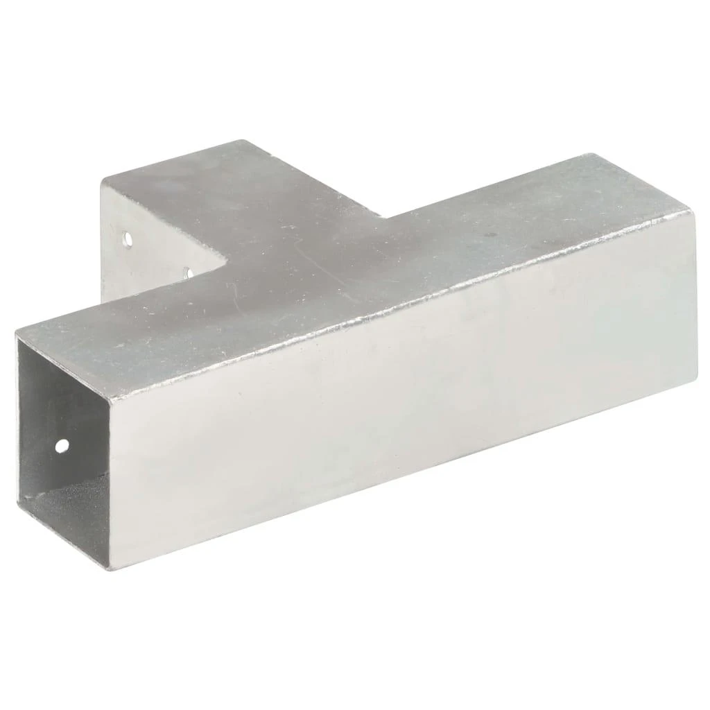 Stulpų sujungimai, 4vnt., 71x71mm, metalas, T formos