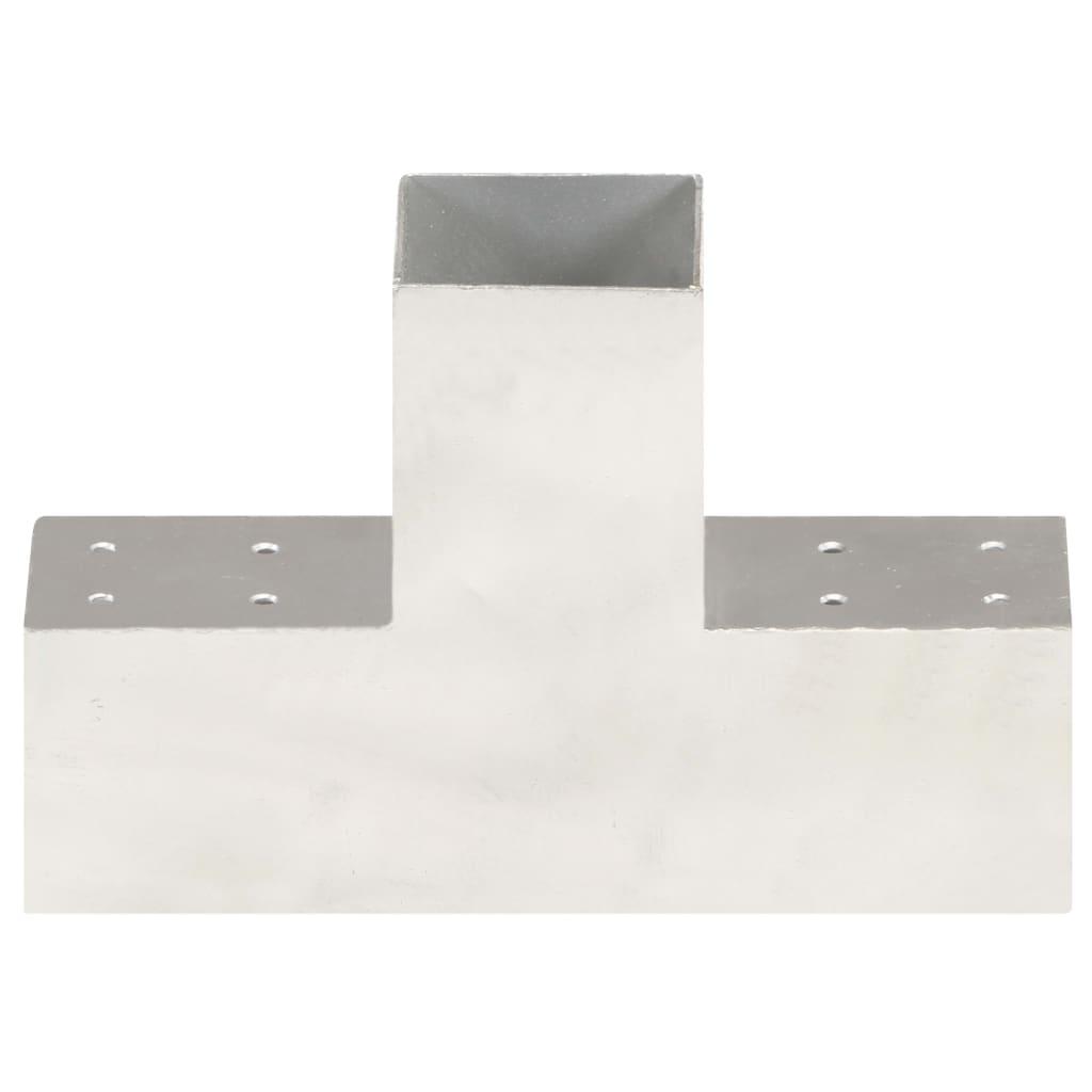 Stulpų sujungimai, 4vnt., 81x81mm, metalas, T formos