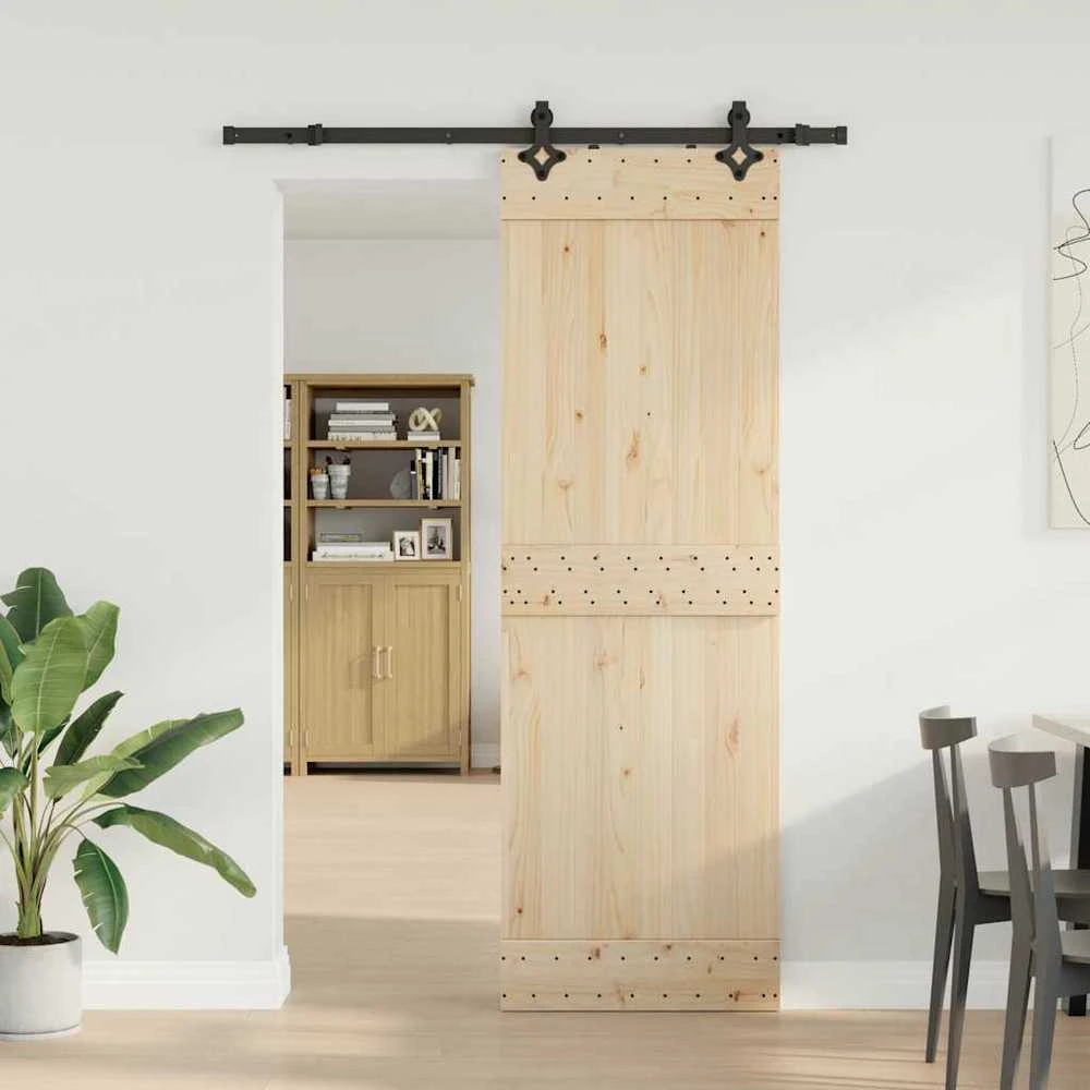 TV staliukas Stumdomų durų įrangos rinkinys, juodos sp., 152,5cm, plienas