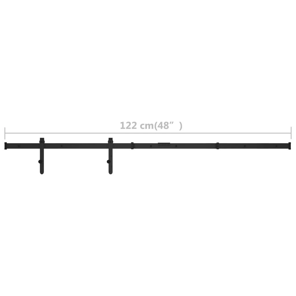 Stumdomų spintelės durelių sistemos rinkinys, 122cm, plienas