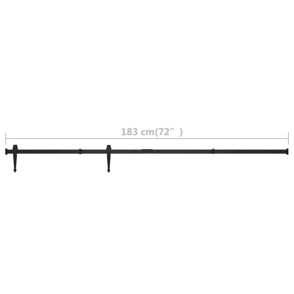 Stumdomų spintelės durelių sistemos rinkinys, 183cm, plienas