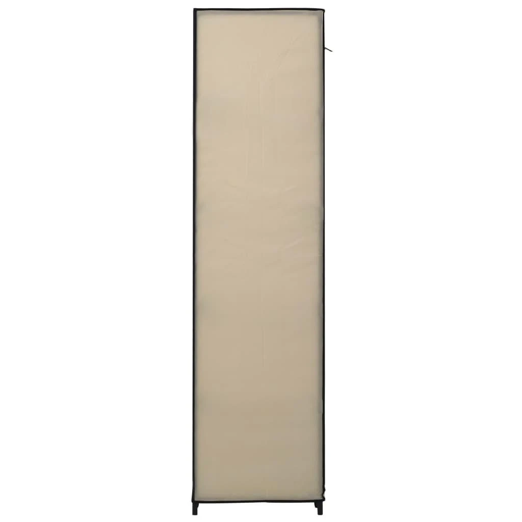 Sulankstoma drabužių spinta, krem. sp., 110x45x175cm, audinys