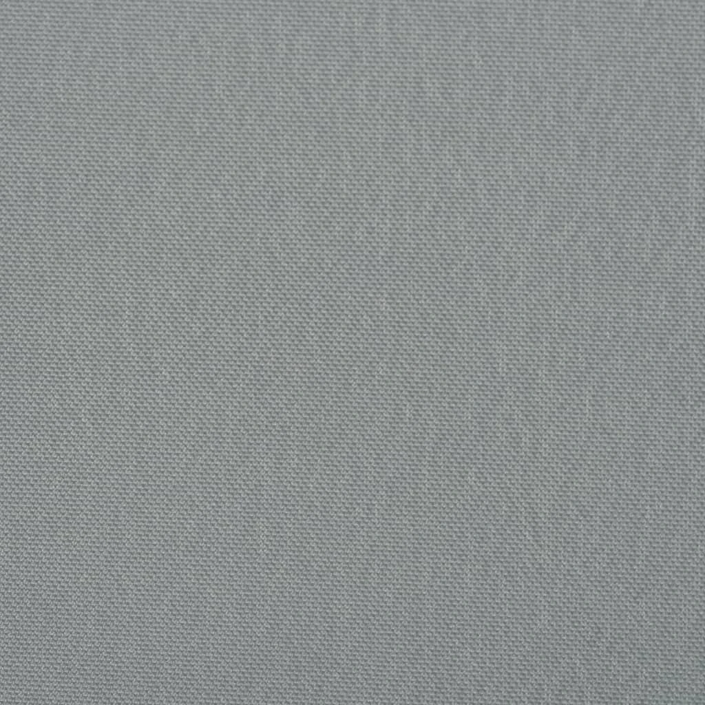 Sulankstoma šoninė terasos markizė, pilka, 400x200cm