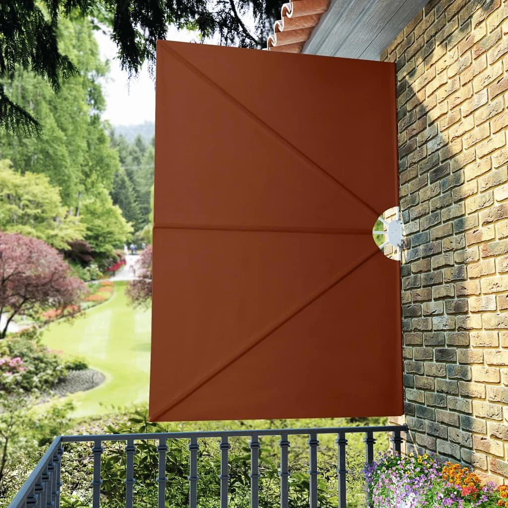 Sulankstoma šoninė terasos markizė, terak., 240x160cm