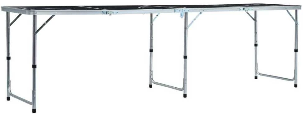 Sulankstomas Beer Pong žaidimo stalas, 240cm