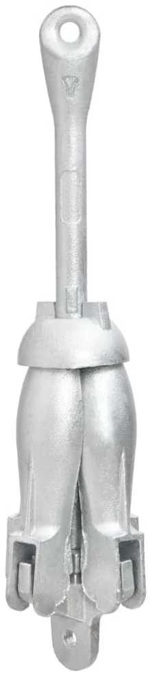 Sulankstomas inkaras, sidabrinis, 3,2kg, kalioji geležis