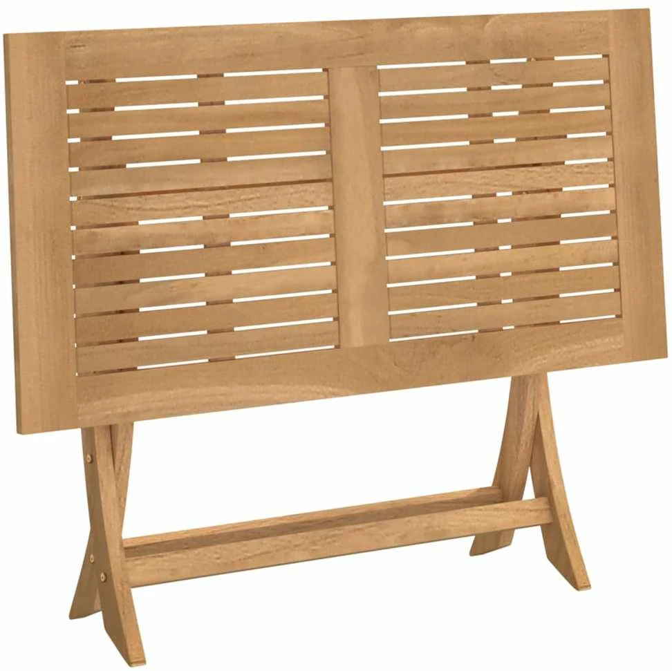 Sulankstomas sodo stalas, 110x55x75cm, akacijos masyvas