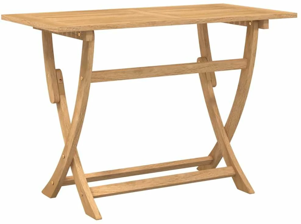 Sulankstomas sodo stalas, 110x55x75cm, akacijos masyvas