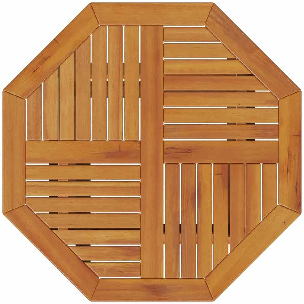 Sulankstomas sodo stalas, 70x75cm, akacijos medienos masyvas