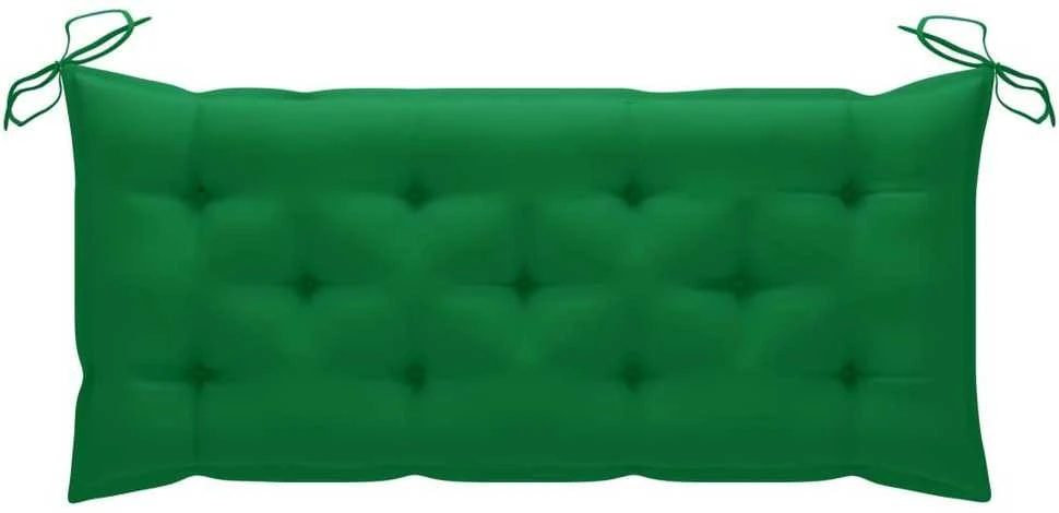 Sulankstomas sodo suoliukas su pagalvėle, 118cm, bambukas