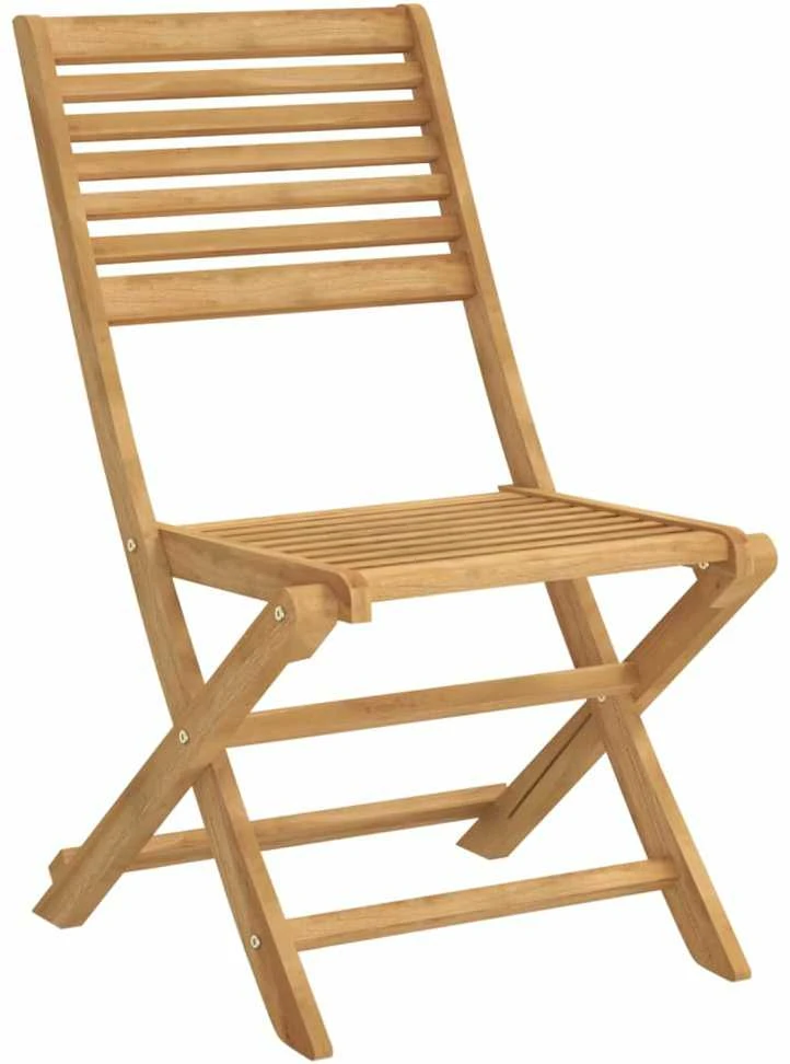 Sulankstomos sodo kėdės, 2vnt., 48,5x61,5x87cm, akacija