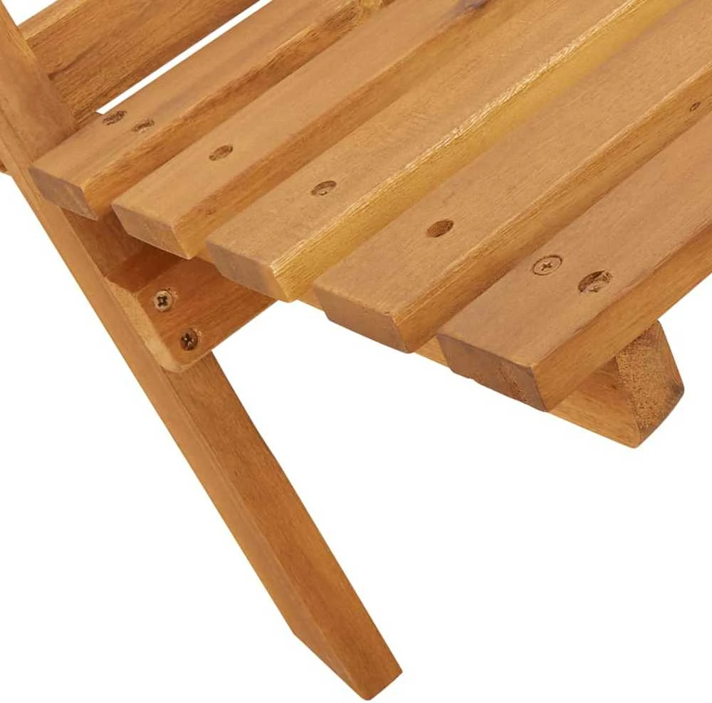 Sulankstomos sodo kėdės, 4vnt., žalios, audinys ir mediena