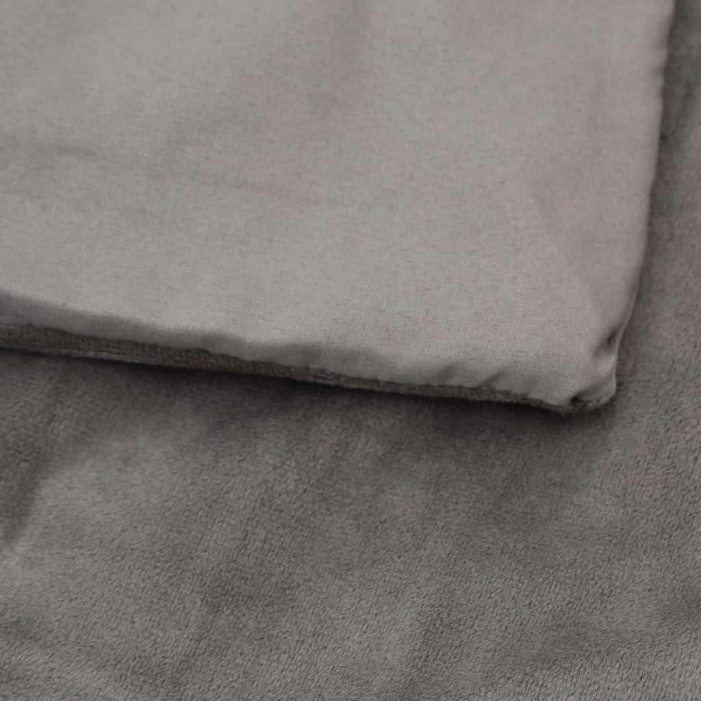 Sunki antklodė su užvalkalu, pilka, 140x200cm, audinys, 10kg