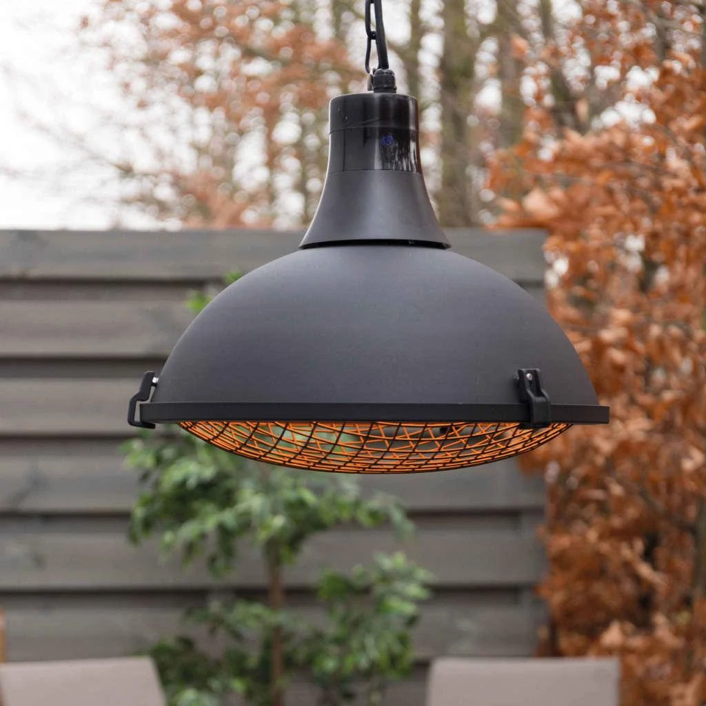 SUNRED | Šildytuvas | IND-2100H, Indus II Bright Kabantis | Infraraudonųjų spindulių | 2100 W | Juodas | IP44