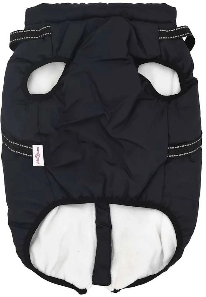 Šunų kailis su diržais, atsparus vandeniui, mėlynas, 4XL