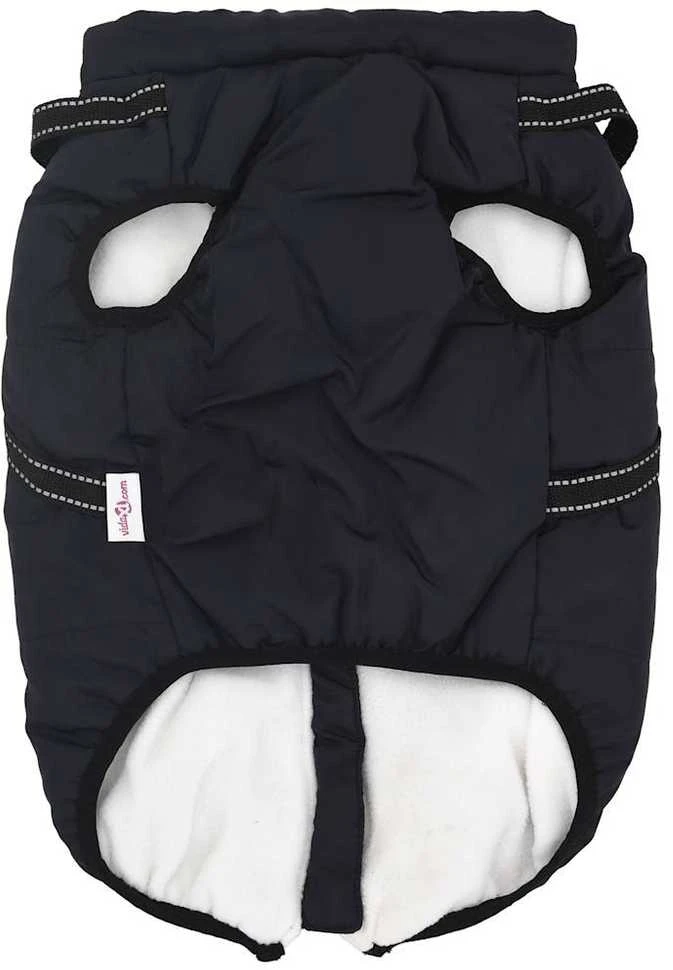 Šunų kailis su diržais, atsparus vandeniui, mėlynas, 3XL