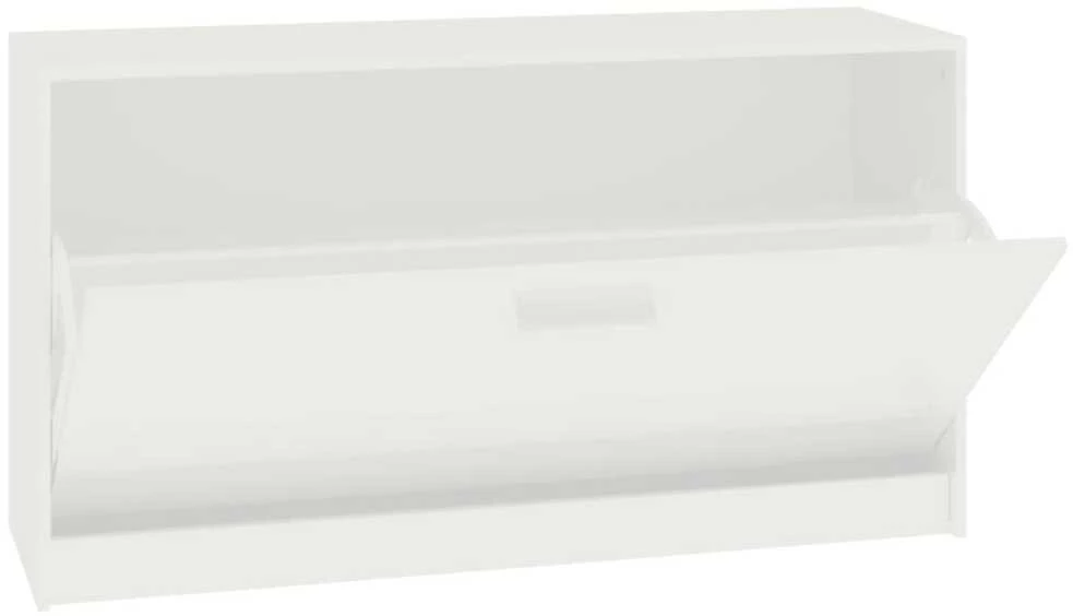 Suoliukas batams, baltas, 80x24x45cm, mediena, blizgus