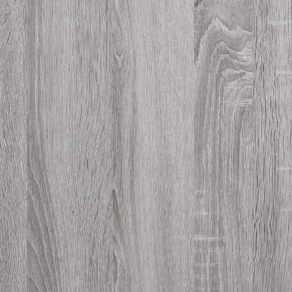 Suoliukas-daiktadėžė, pilkas, 102x42x46cm, apdirbta mediena