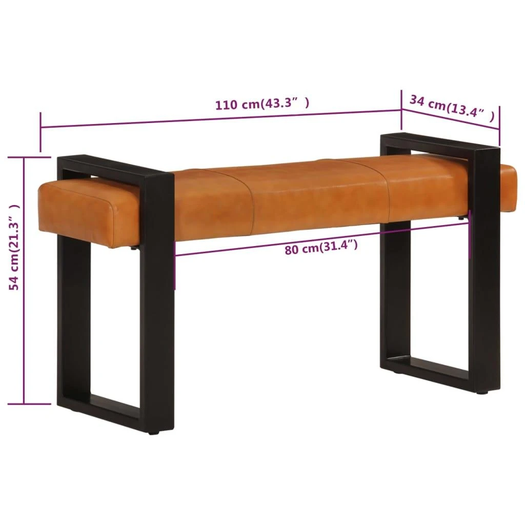 Suoliukas, juodos ir rudos spalvos, 110cm, tikra ožkos oda