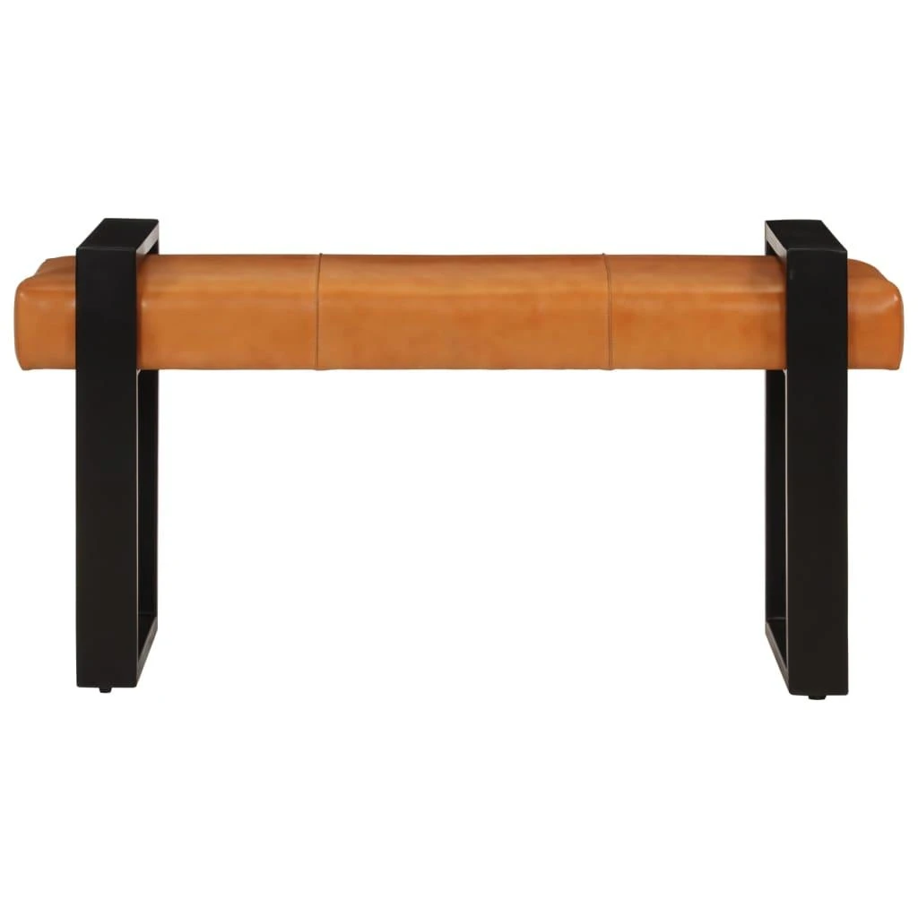Suoliukas, juodos ir rudos spalvos, 110cm, tikra ožkos oda
