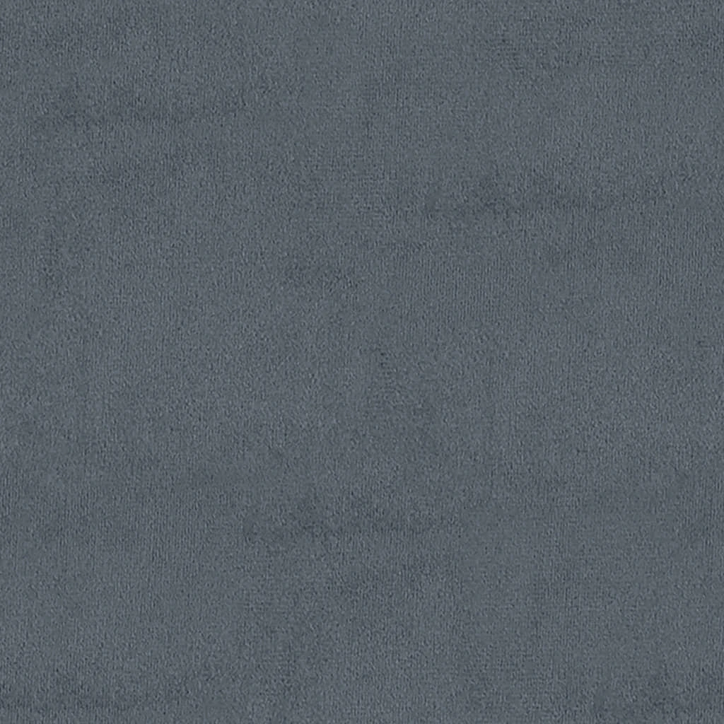 Suoliukas, tamsiai pilkos spalvos, 110x40x70cm, aksomas