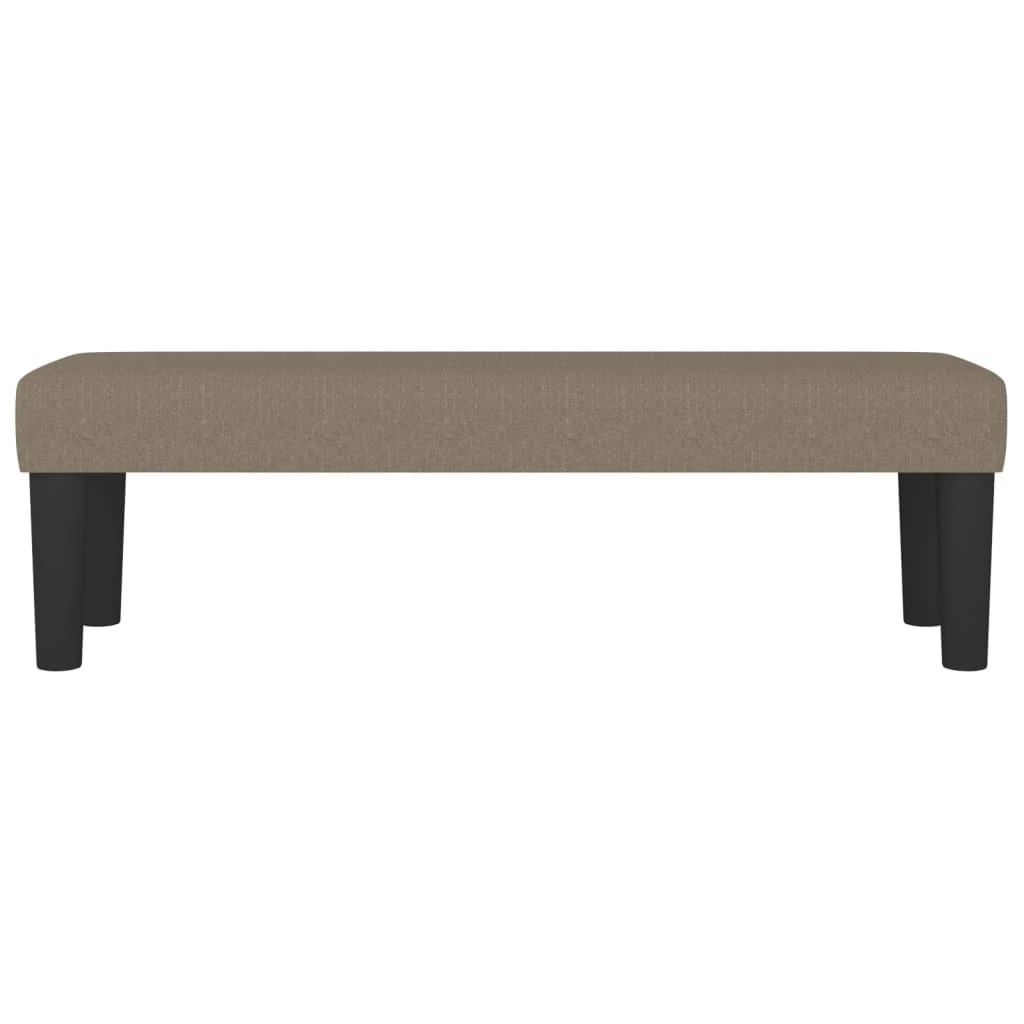 Suoliukas, taupe spalvos, 100x30x30cm, audinys