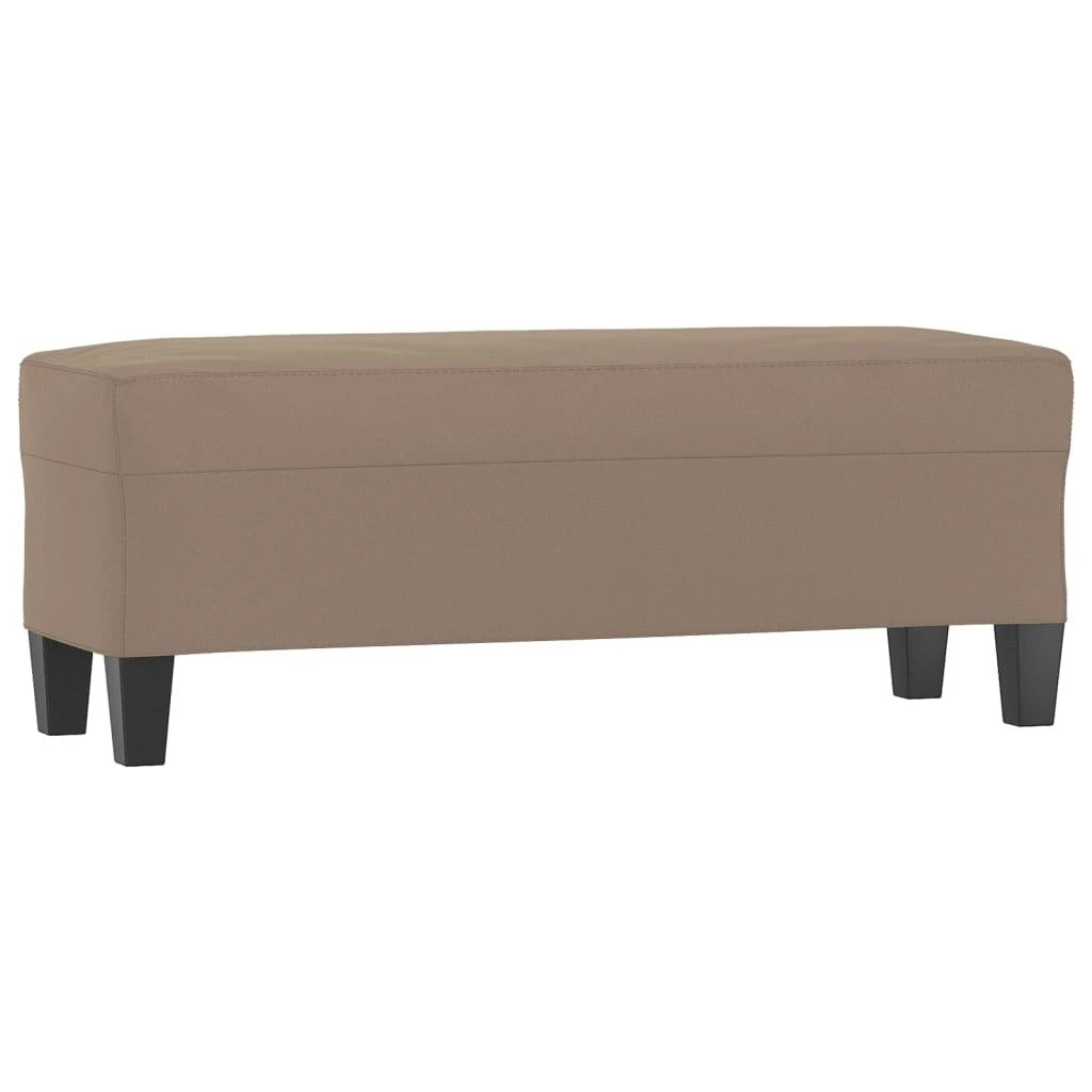 Suoliukas, taupe spalvos, 100x35x41cm, mikropluošto audinys