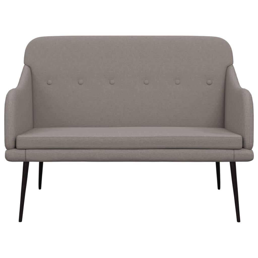 Suoliukas, taupe spalvos, 110x76x80cm, audinys
