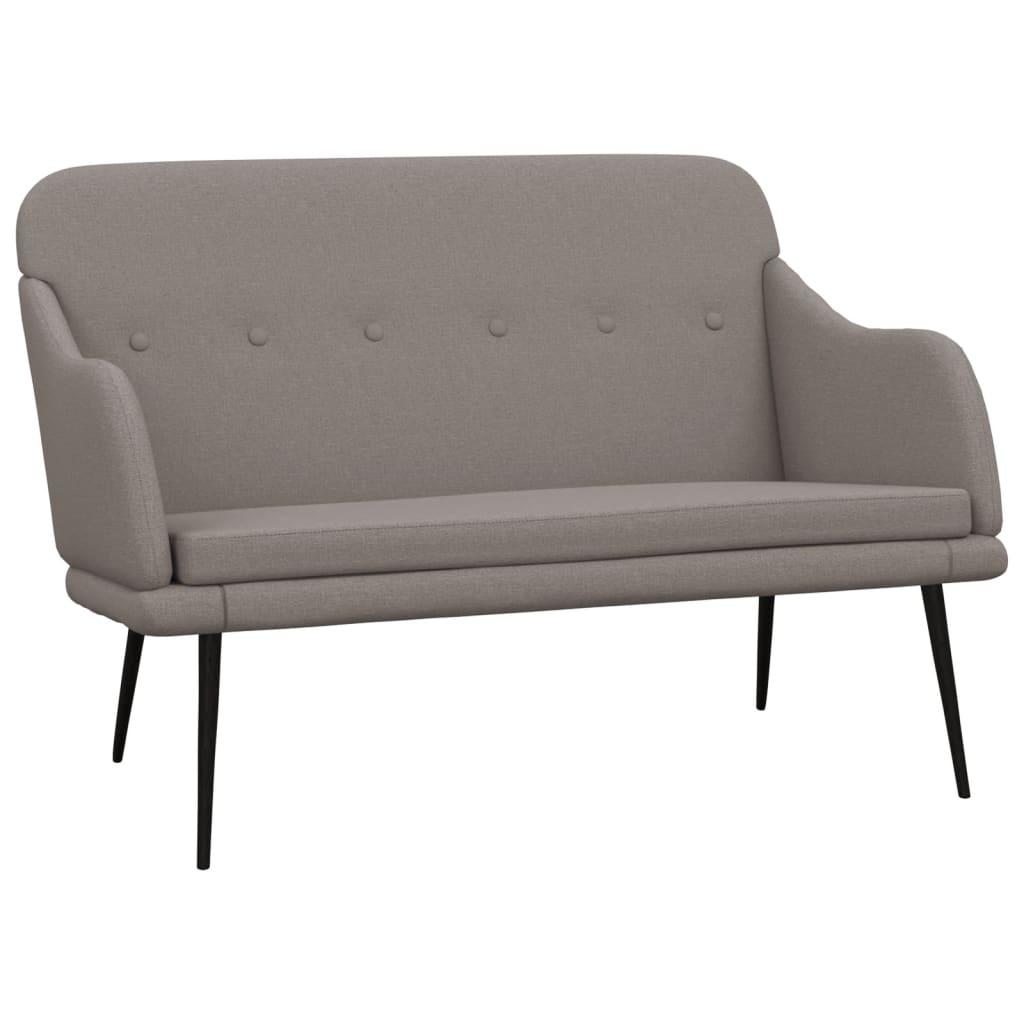 Suoliukas, taupe spalvos, 110x76x80cm, audinys