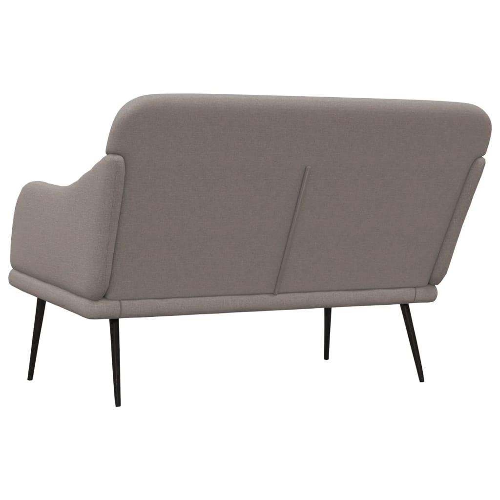Suoliukas, taupe spalvos, 110x76x80cm, audinys
