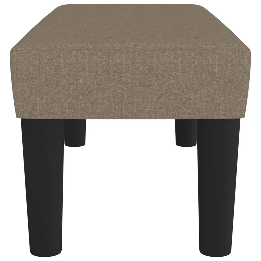 Suoliukas, taupe spalvos, 70x30x30cm, audinys
