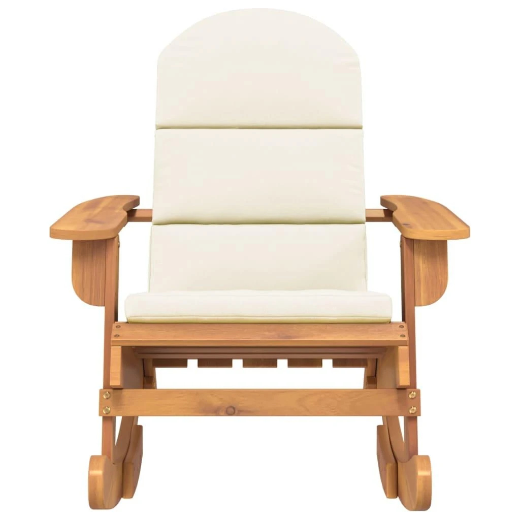 Supama adirondack kėdė su pagalvėlėmis, akacijos masyvas