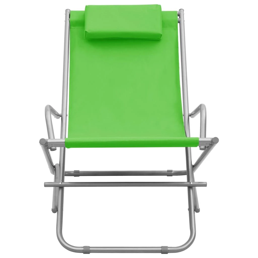 Sofa Supamos kėdės, 2vnt., žalios spalvos, plienas