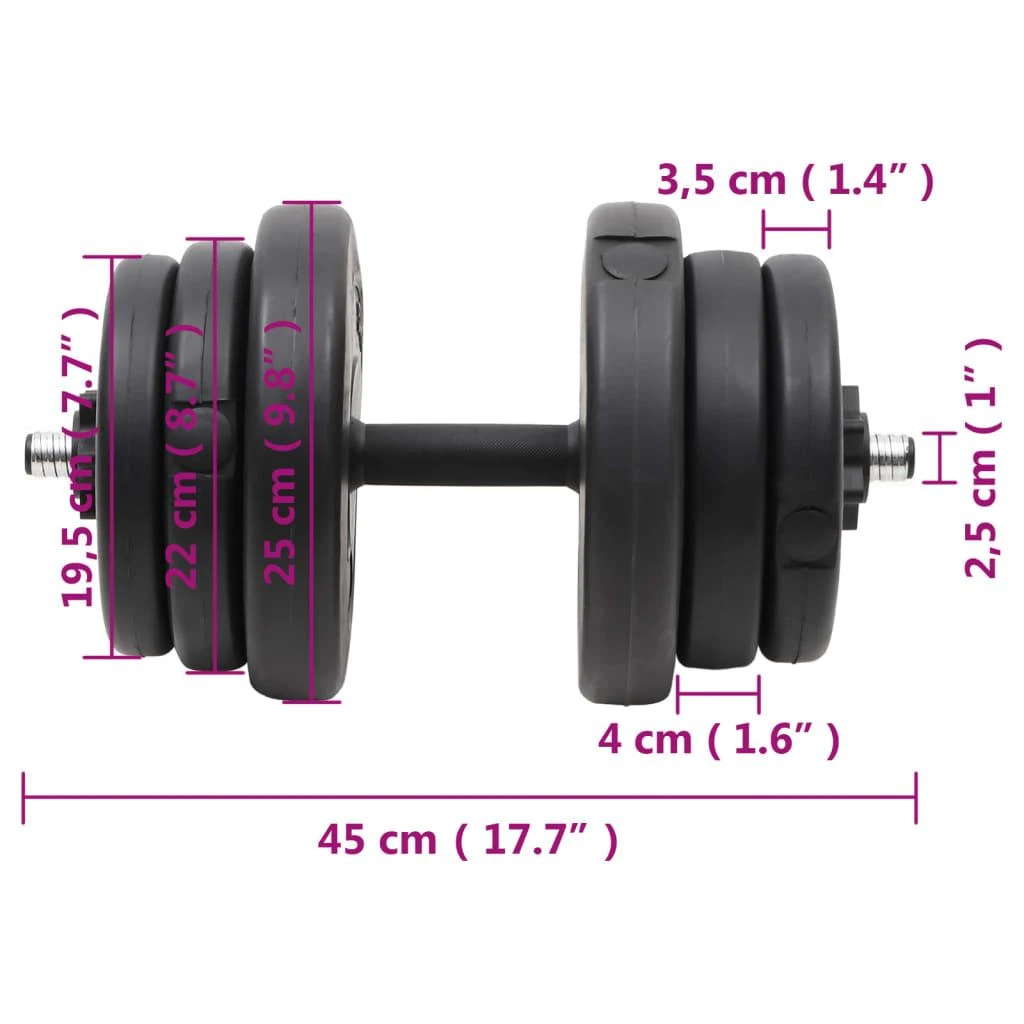 Svarmuo su svoriais, 40kg