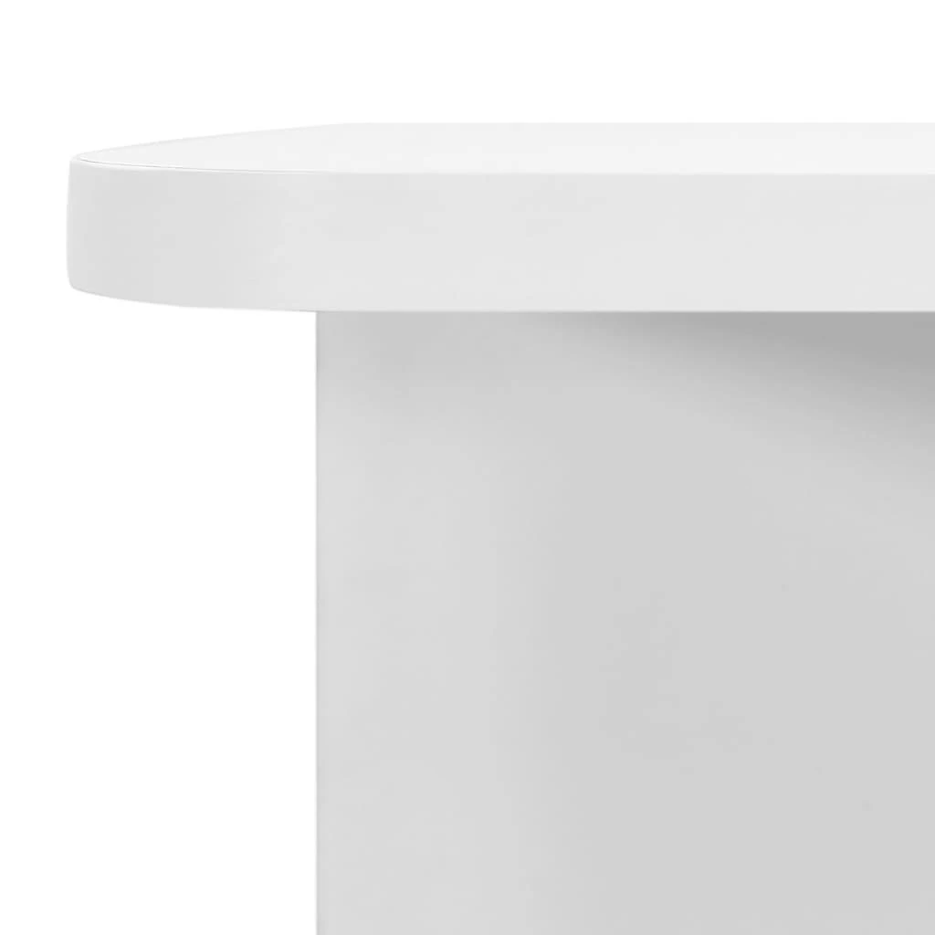 Vonios kambario spintelė su veidrodžiu, balta, 66x17x63cm, MDF
