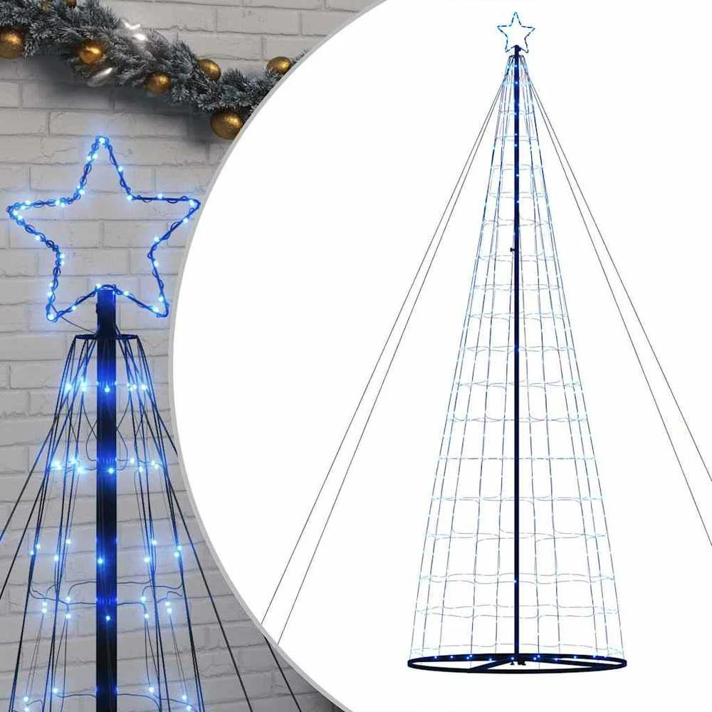 LED Kalėdų eglutė 1534 LED Mėlyna 500 cm