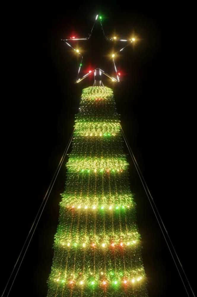 Šviečianti Kalėdų eglutė, 300cm, 688 LED, kūgio formos