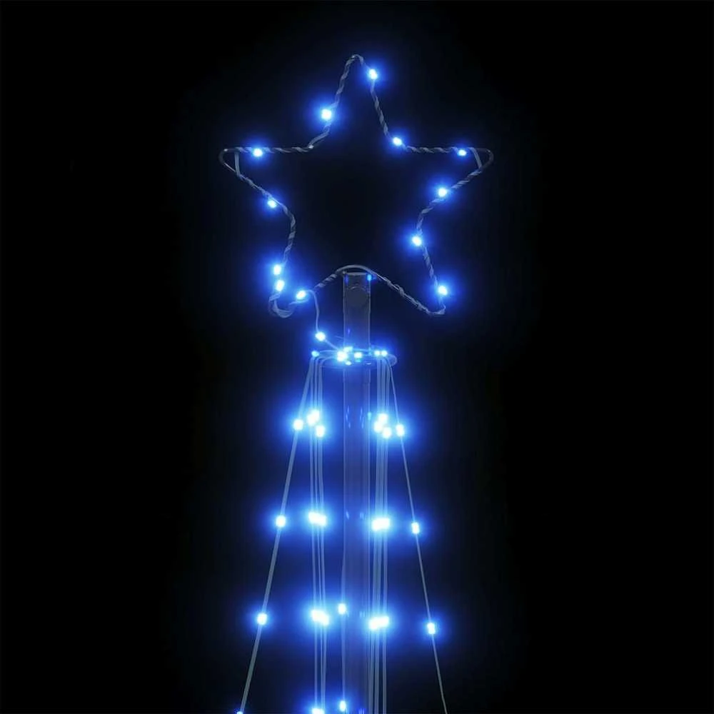 LED Kalėdų eglutė 363 LED Mėlyna 182 cm