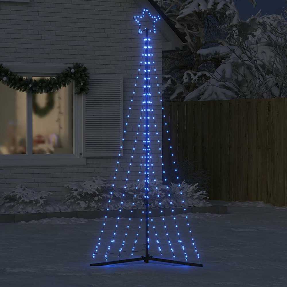 LED Kalėdų eglutė 447 LED Mėlyna 250 cm