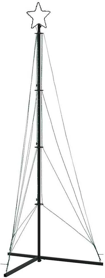 LED Kalėdų eglutė 483 LED Šiltai Balta 240 cm